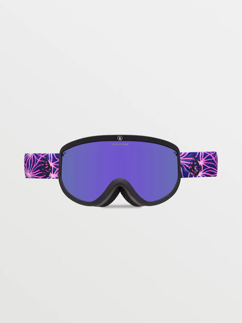 Óculos de neve Volcom Footprints - Mike Ravelson / Roxo Cromado + Lente extra 2/4