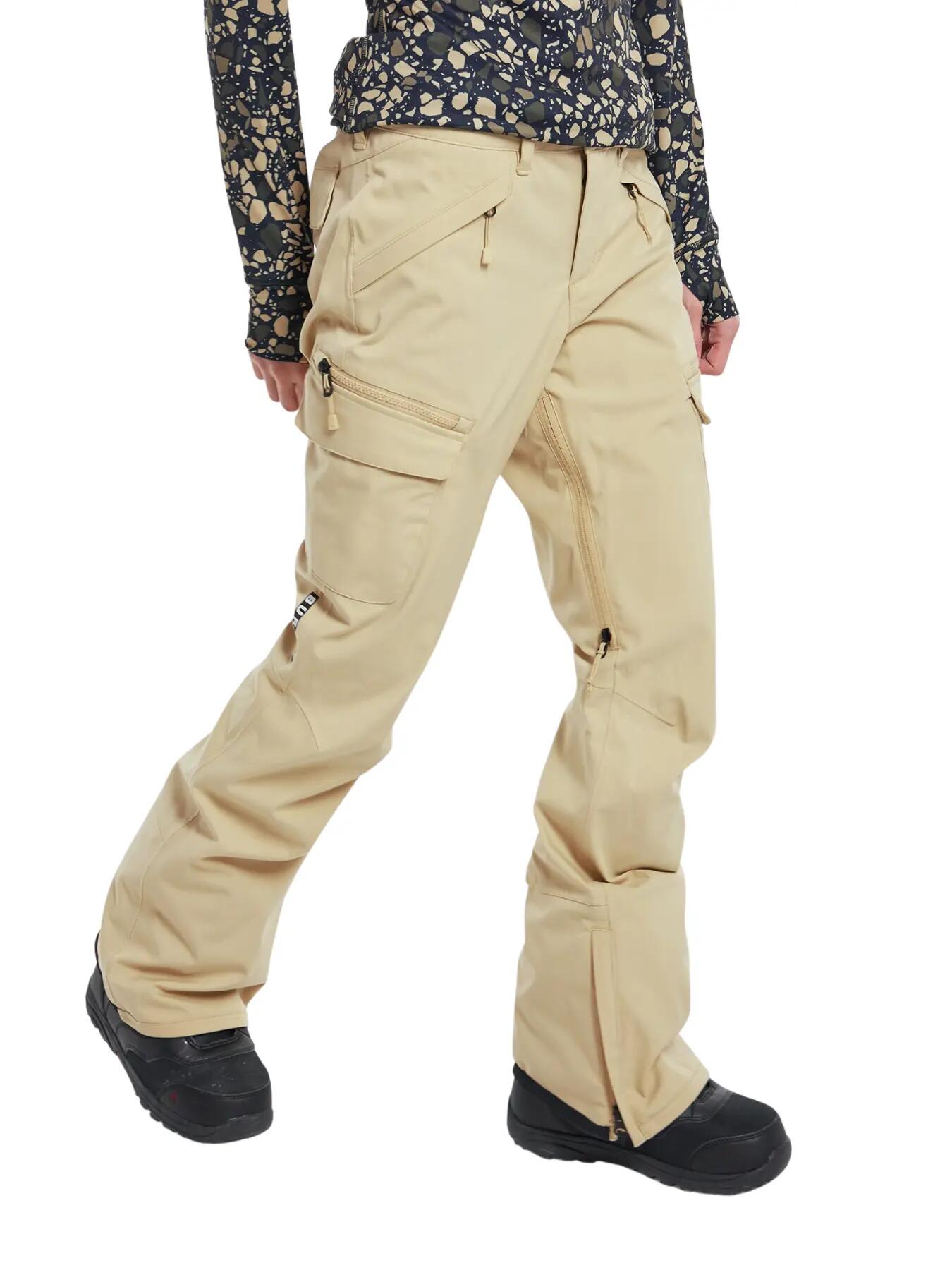 Calças de neve - Ski - Mulher - Impermeáveis 2L Stretch - Gloria - Mushroom 2/4