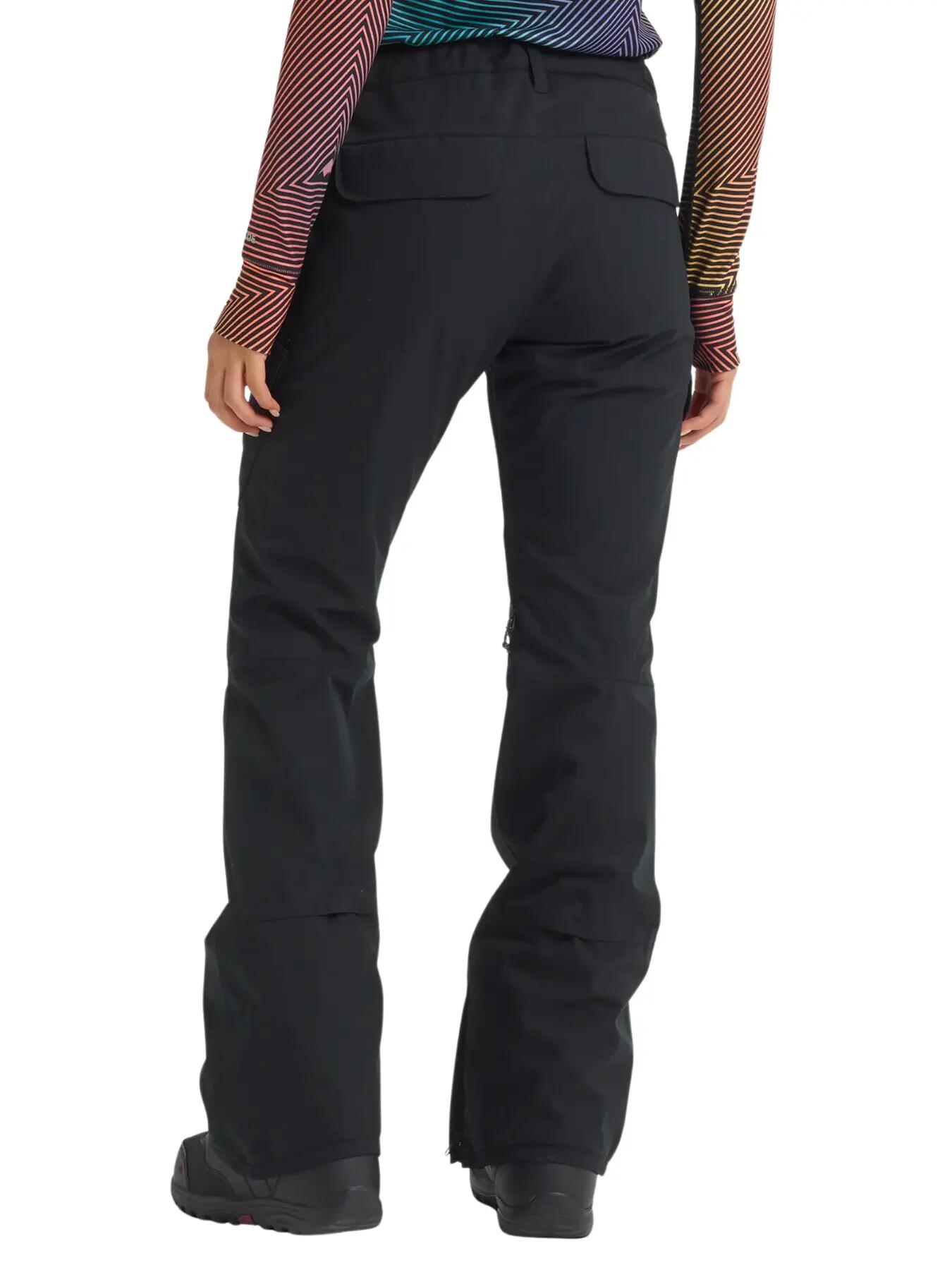 Calças neve - Ski - Mulher - Impermeável, stretch - Gloria 2L - Preto 2/4