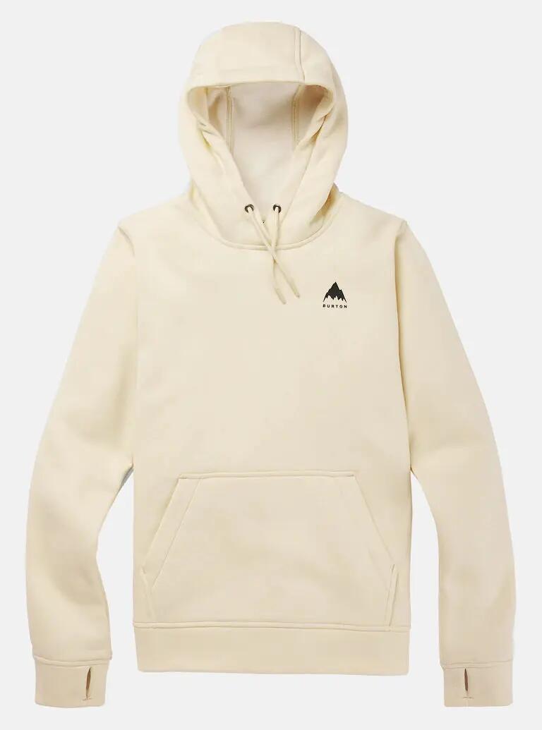 Sweat-shirt technique Snowboard Unisex – Burton Oak – Crème Brûlée 4/4