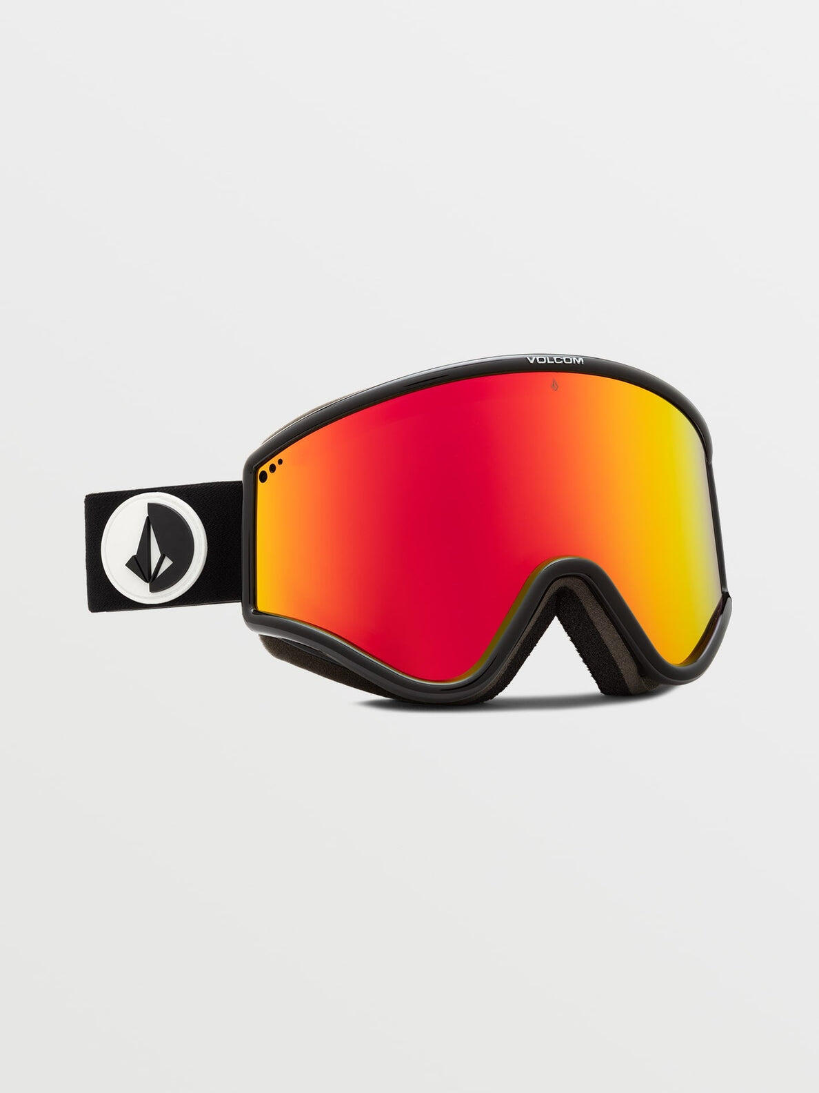 VOLCOM Óculos de neve Volcom Yae Gloss Black - Vermelho Cromado
