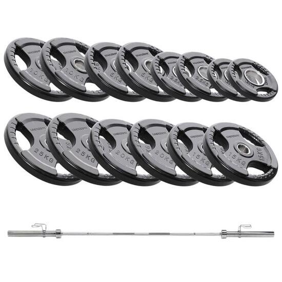 Sztanga UNDERFIT olimpijska 220 cm (50 mm) 177,5 kg