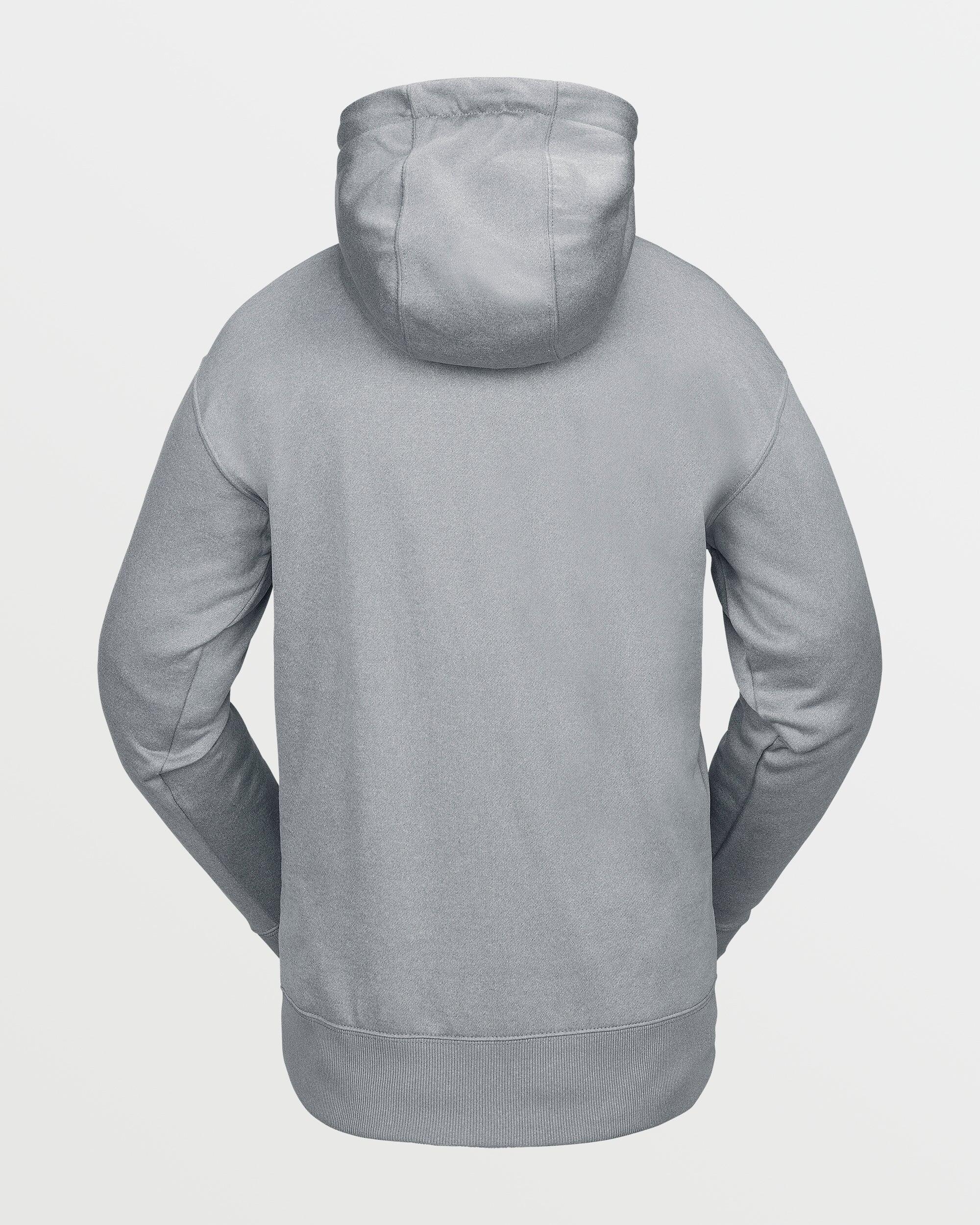 Sweat à capuche technique pour femmes Volcom Riding Hydro - Heather Grey 2/4