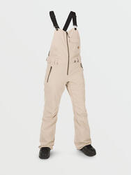 Pantalon de Snowboard pour Femmes Volcom Swift Bib Overall - Sand