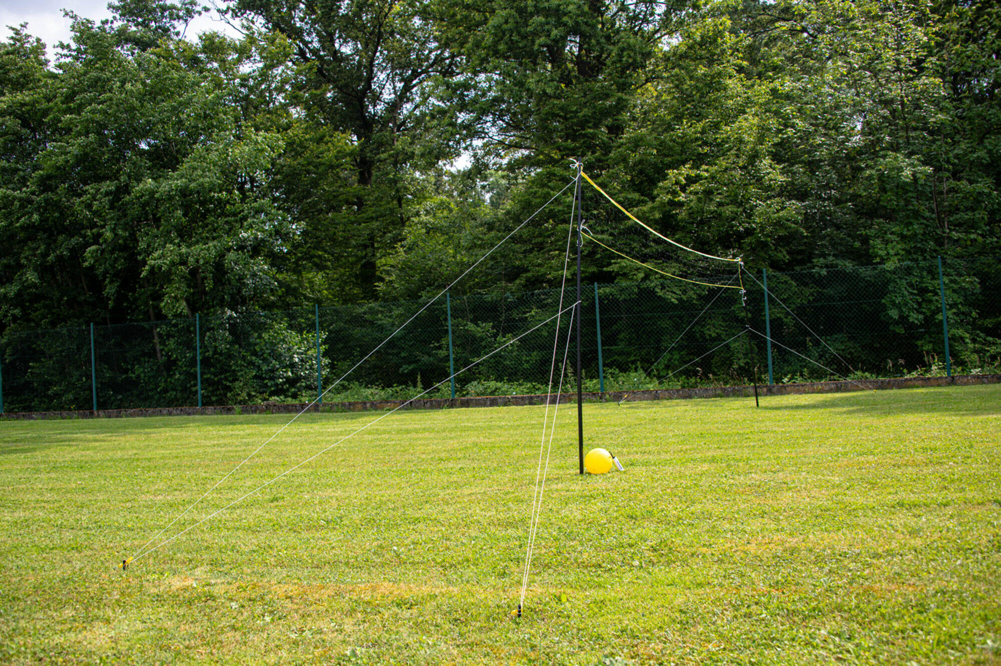 Set da pallavolo 6 m - Con pali, rete, palla e pompa 5/7