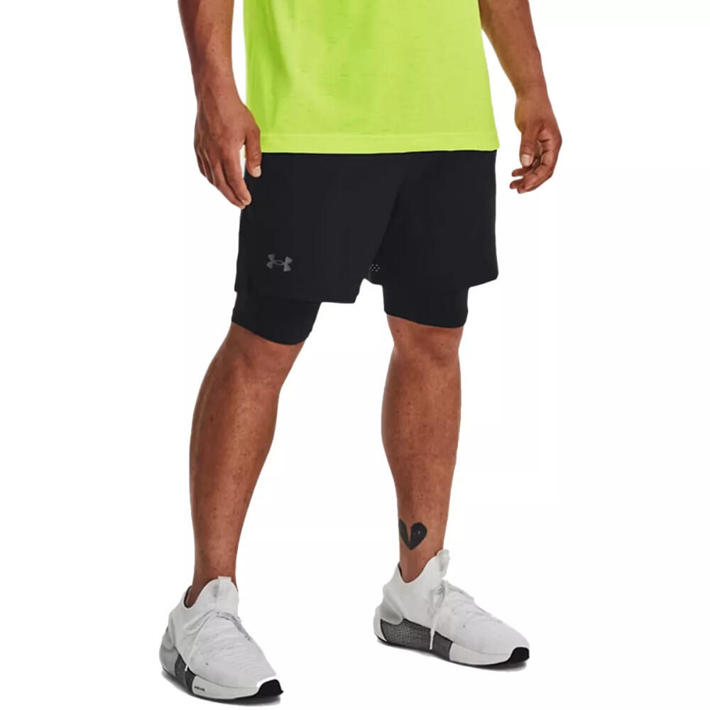 Pantaloncini 2 in 1 in tessuto Under Armour Vanish 3/6