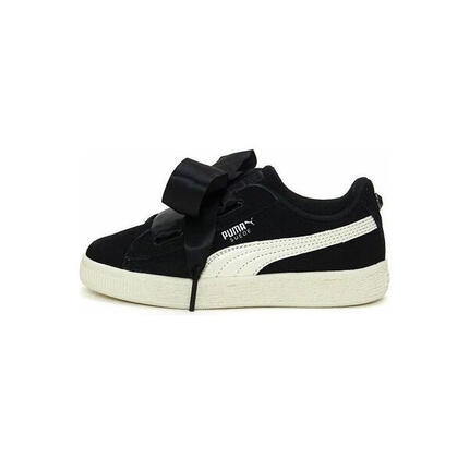 Puma Zapatillas Deportivas Suede Heart Jewel Junior Blanco/negro
