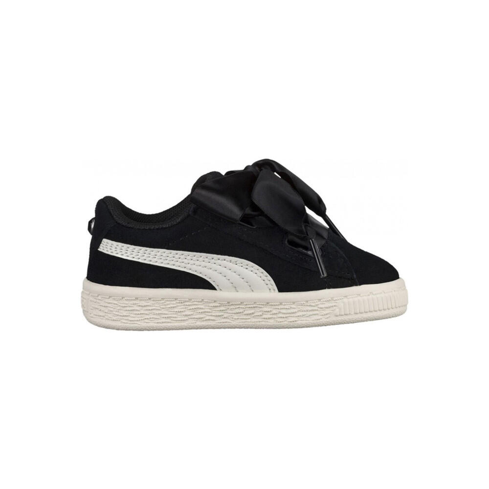 Puma Zapatillas Deportivas Suede Heart Jewel Junior Blanco/negro 3/5