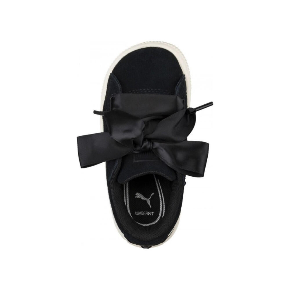 Puma Zapatillas Deportivas Suede Heart Jewel Junior Blanco/negro 5/5