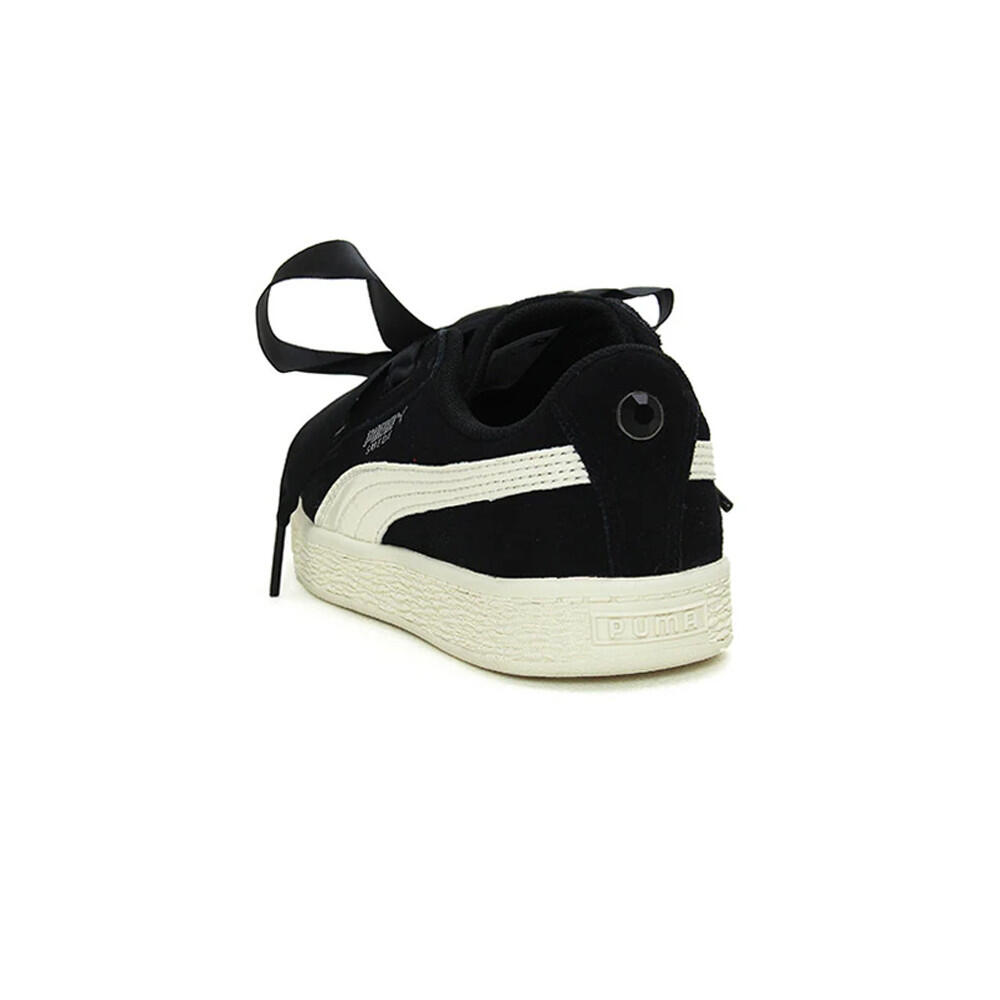 Puma Zapatillas Deportivas Suede Heart Jewel Junior Blanco/negro 4/5