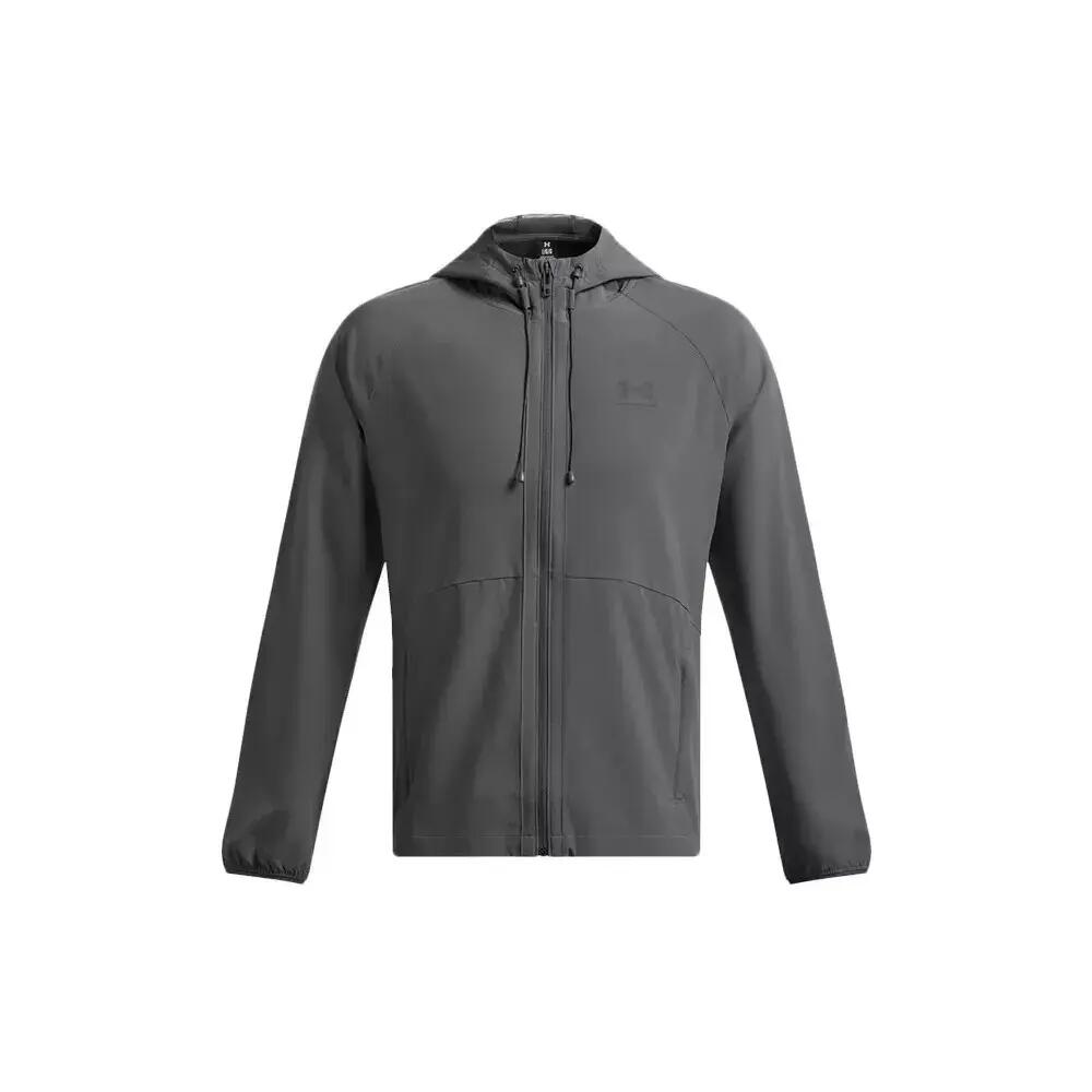 Men's Under Armour UA Stretch Grey Waterproof Rain Jacket