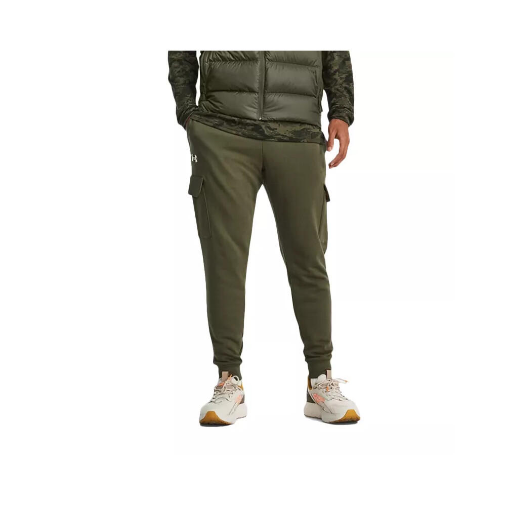 Calças de Fato de Treino para Homem Under Armour UA Rival Fleece Cargo Jogger 3/5