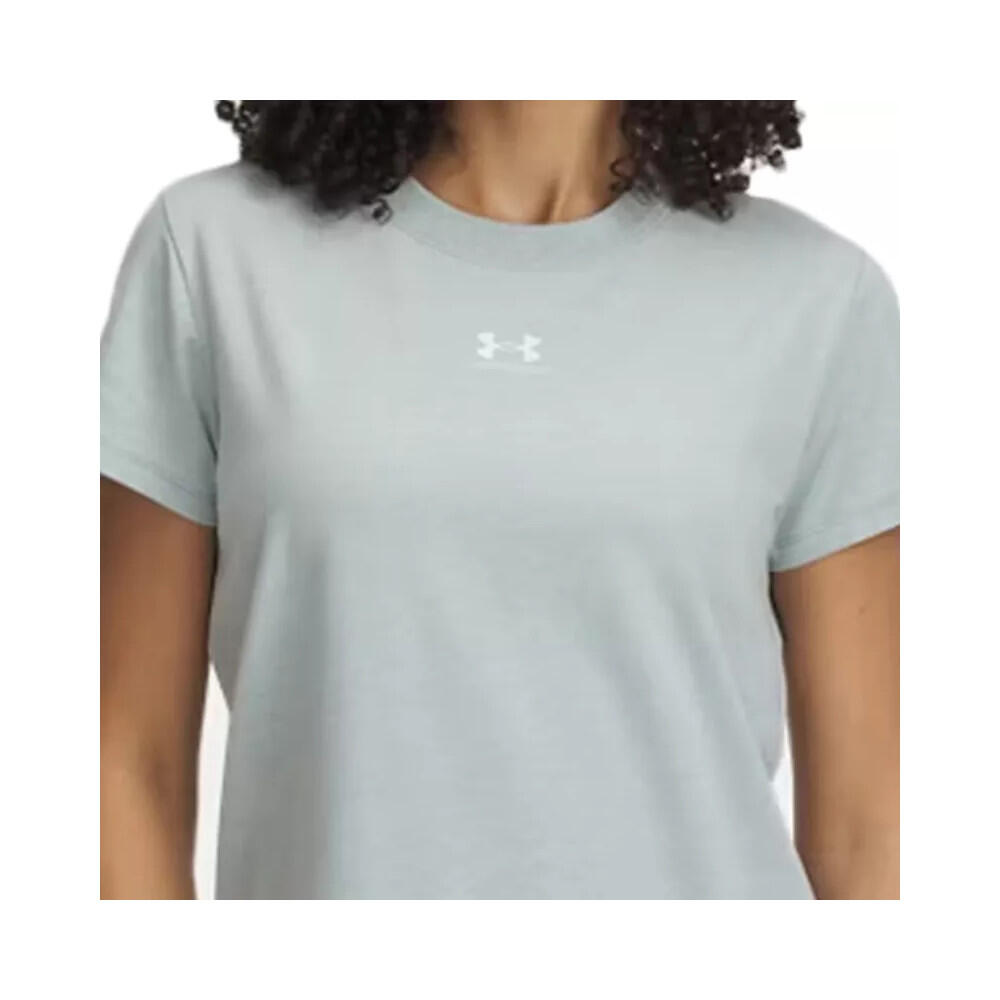 Tee-shirt Under Armour Rival Core SS Femme 3/3