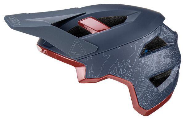 Casque Leatt MTB AllMtn 3.0 Bleu/Bordeaux 4/7