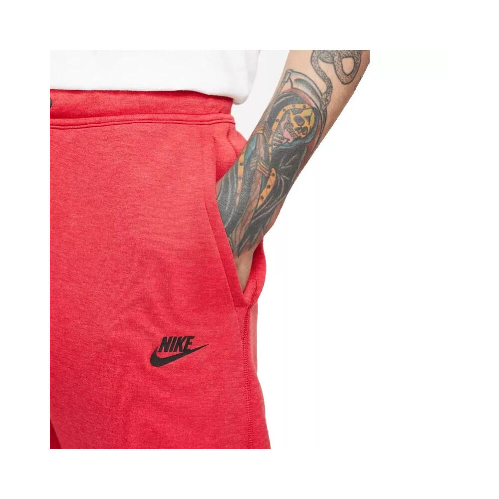 Full Zip Hoodie Joggers Set  Sportswear Tech Fleece Light University Red Heather 3/6