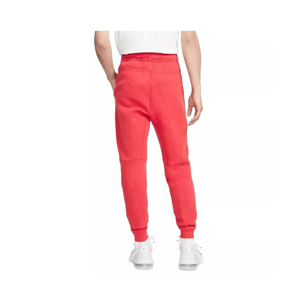Full Zip Hoodie Joggers Set  Sportswear Tech Fleece Light University Red Heather 2/6