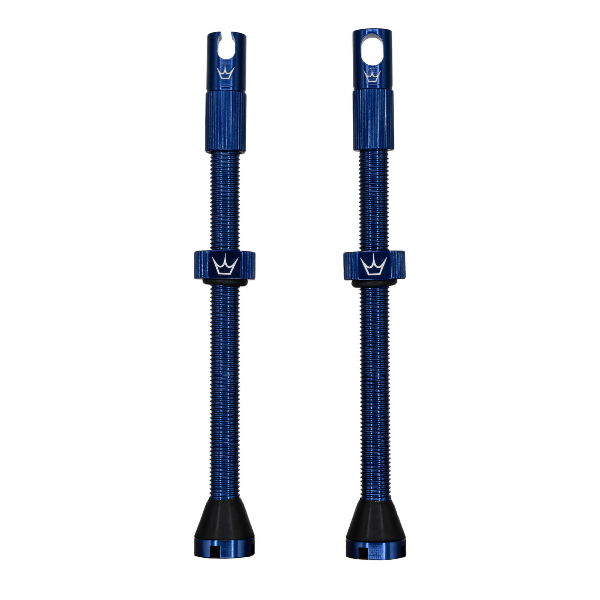 Peatys x Chris King (MK2) Tubeless Valves - 80mm / Navy 1/5