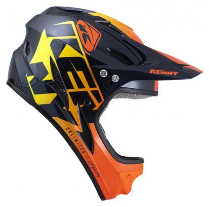Casque intégral Kenny Down Hill 2022 Graphic Orange 2/4