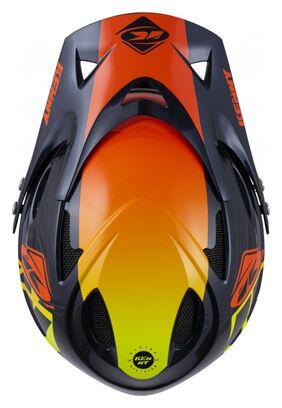 Casque intégral Kenny Down Hill 2022 Graphic Orange 3/4