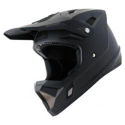 Casque Intégral Kenny Decade Solid Noir mat, Polycarbonate, EN 1078