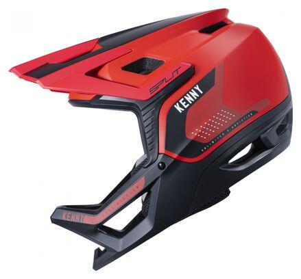 Casque Intégral Kenny Split Rouge 2/4