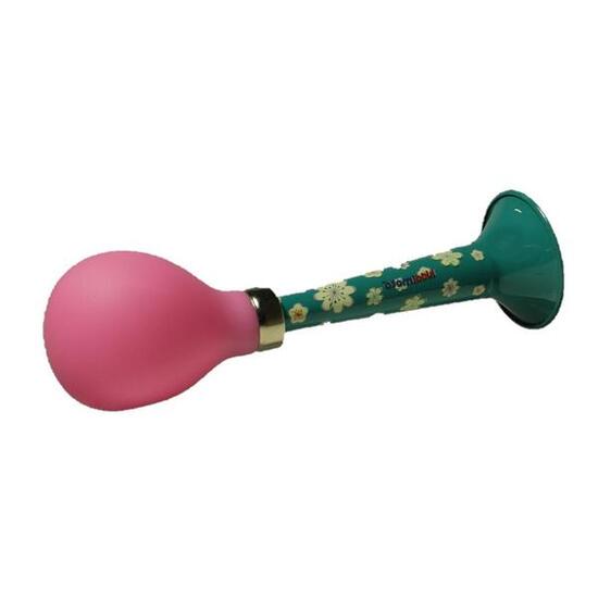 Sonnette de vélo - Klaxon - Fleur - Rose - Bleu