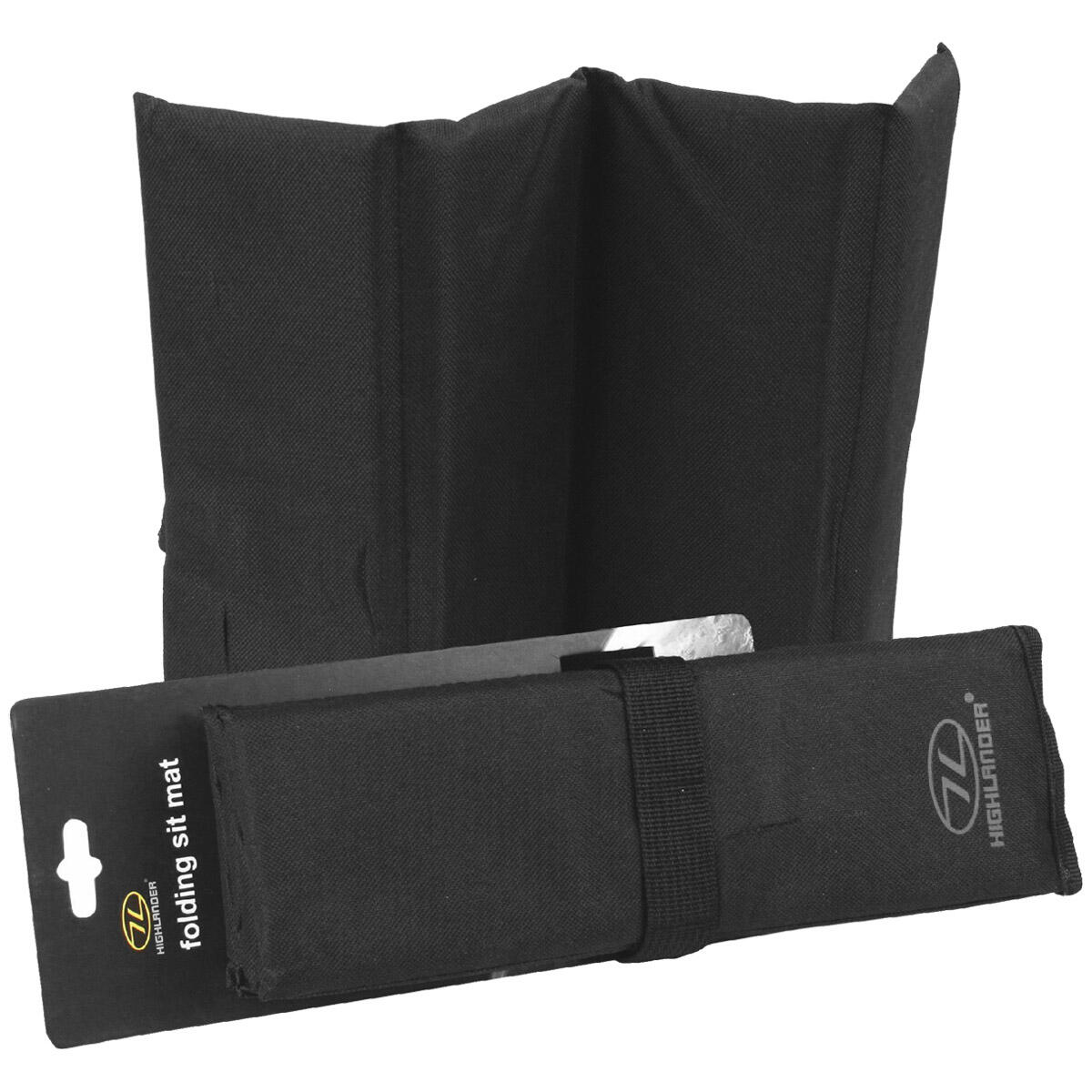 Highlander Folding Sit Mat Black 3/5