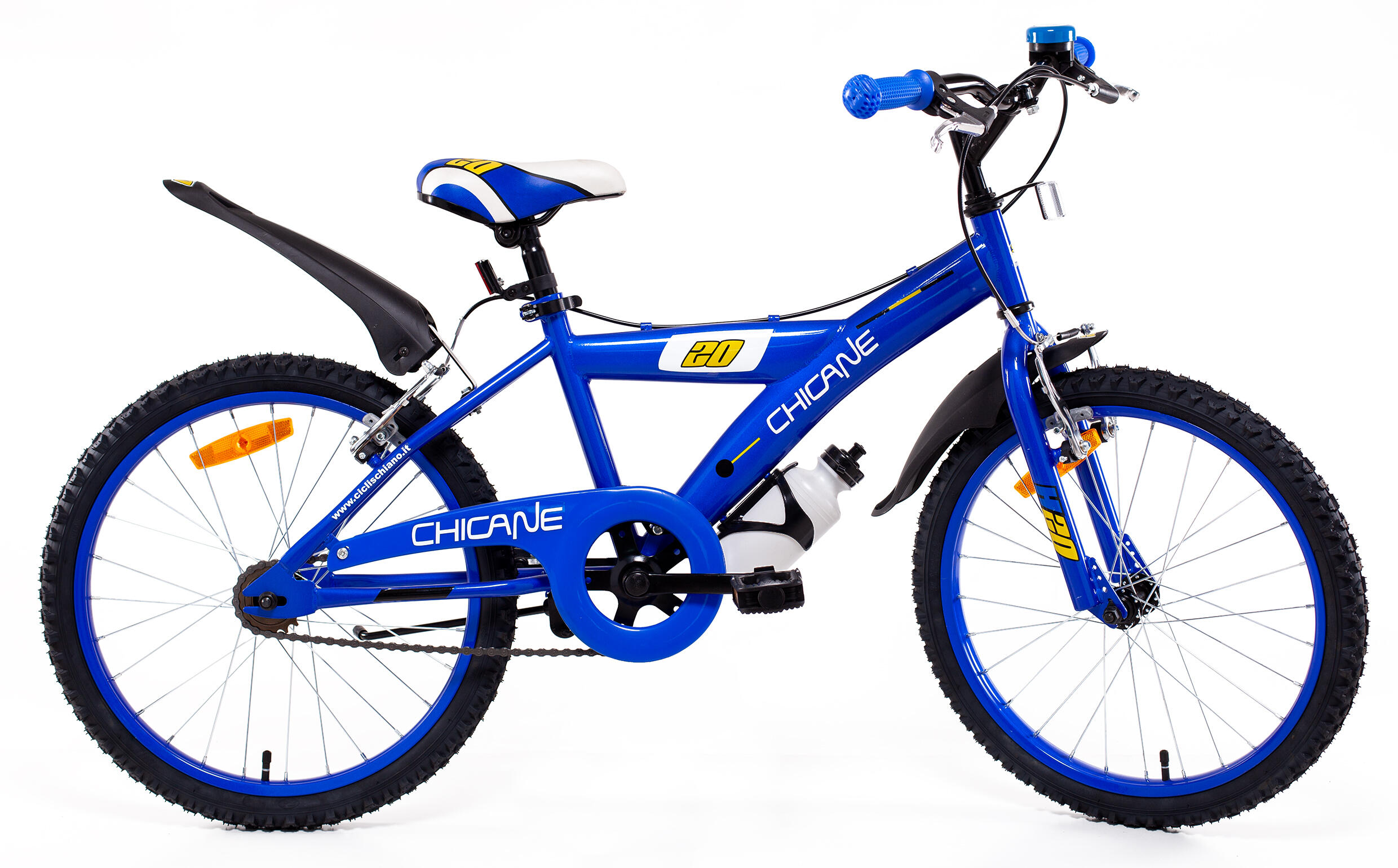 Bicicleta sch chicane 20” para crianças com acessórios