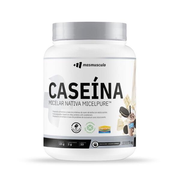 Micellar casein - 1kg WhiteChoc and Black Cookies de MASmusculo 4/6