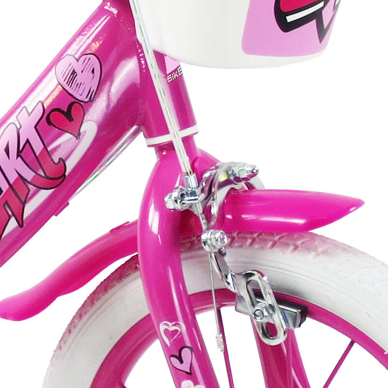SCH Heart 14“ Mädchenfahrrad mit Zubehör 6/6