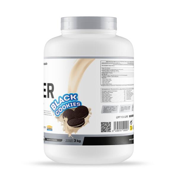 Gainer MASS Formula - 3 Kg Black Cookies MM Supplements 3/4