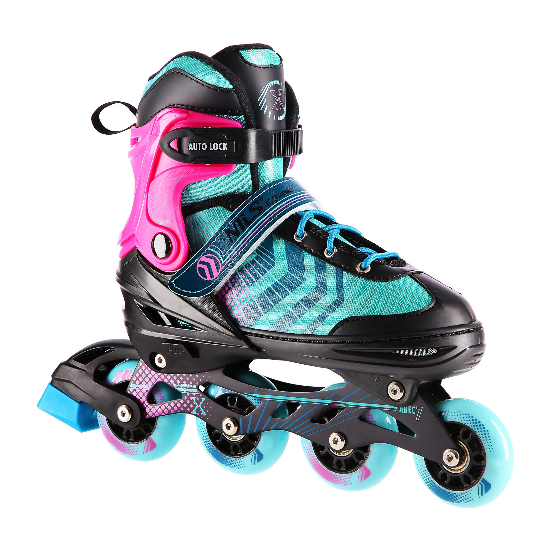 Schaatsen met verwisselbare ijshockeyschaats 4in1 NH18190 Nils Extreme 2/7