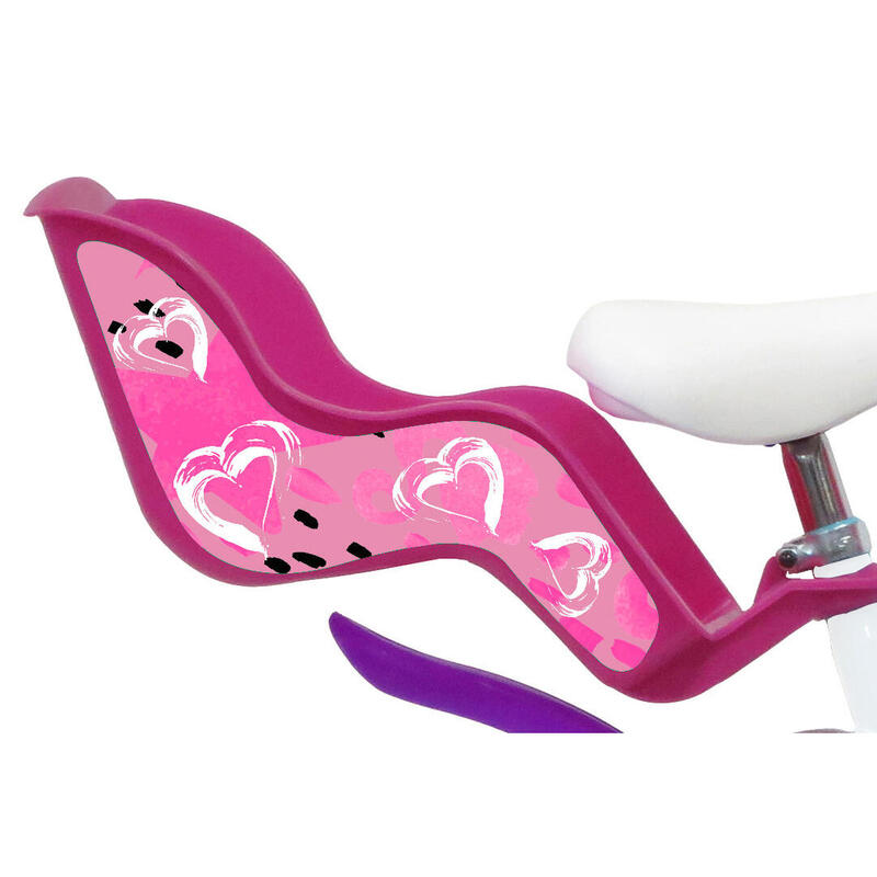 Vélo fille SCH Heart 14'' avec accessoires