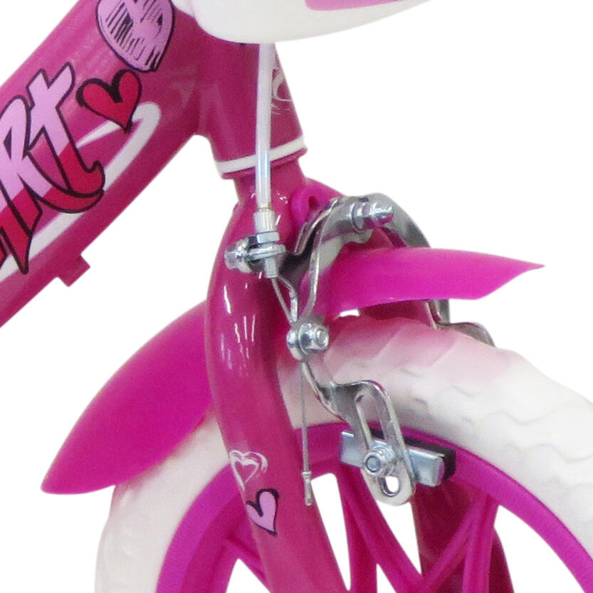 SCH Heart 12” meisjesfiets met accessoires 6/6