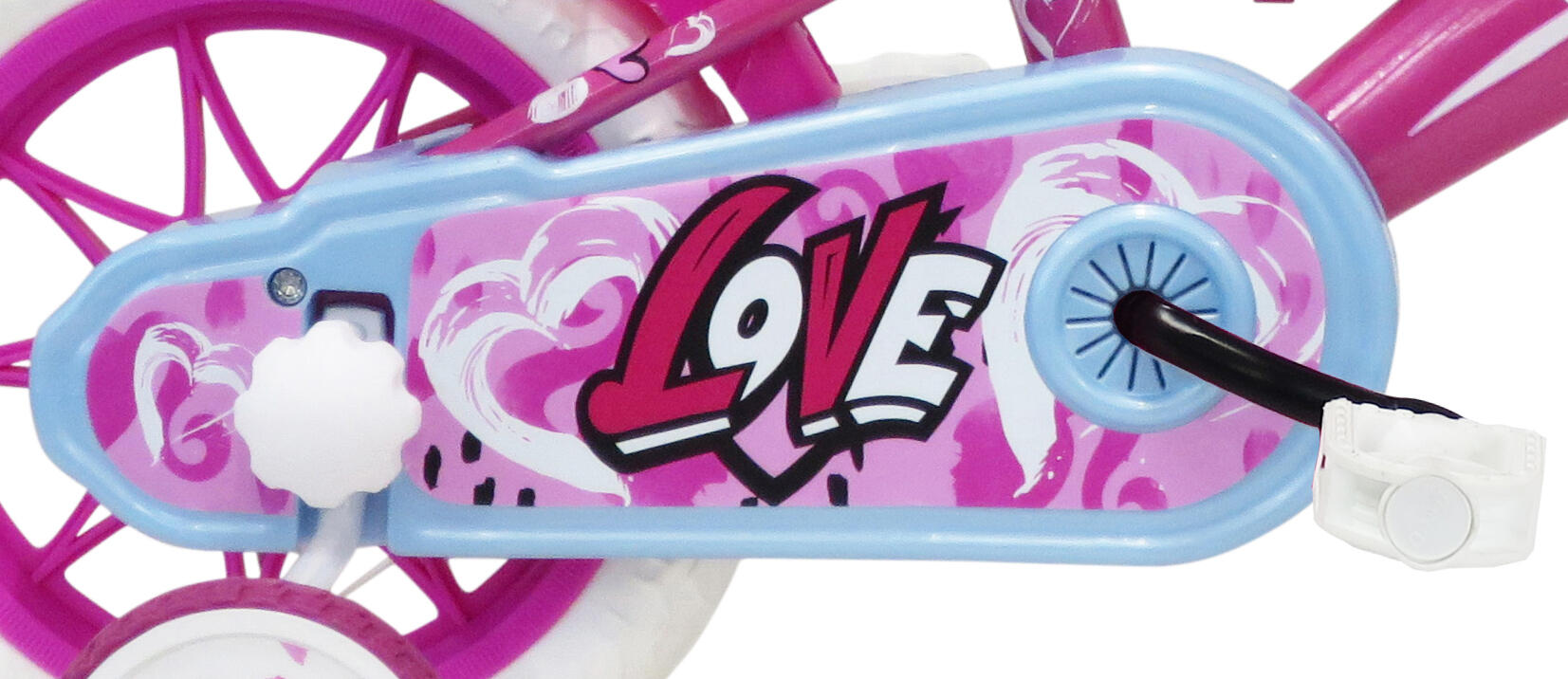 SCH Heart 12” meisjesfiets met accessoires 4/6