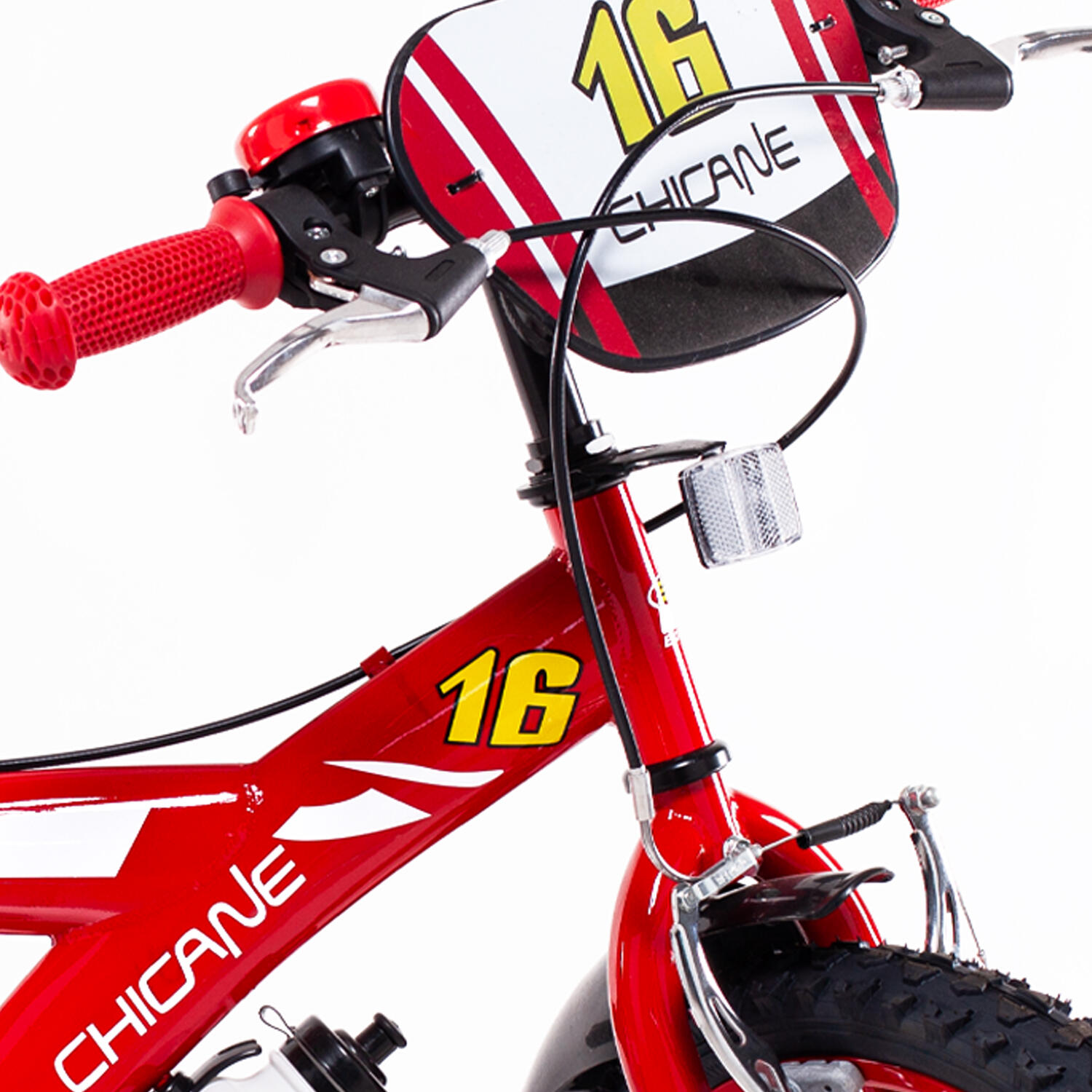 SCH Chicane 16“ Kinderfahrrad mit Zubehör 2/5