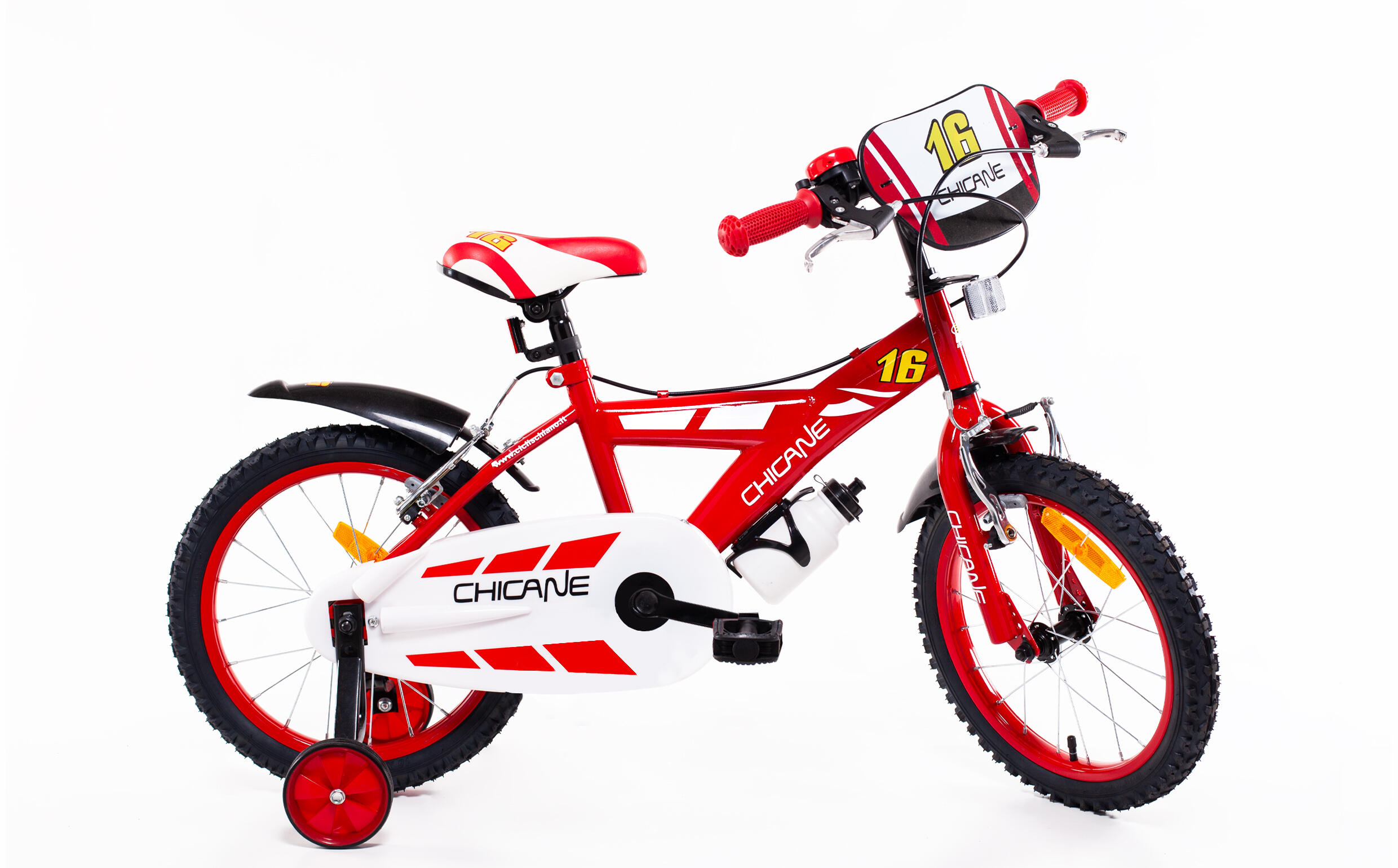 F.LLI SCHIANO SCH Chicane 16" bicicletta bambino con accessori