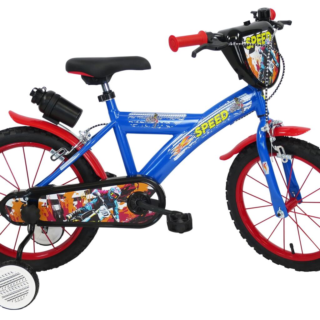 SCH Speed 16” children's bicycle with accessories