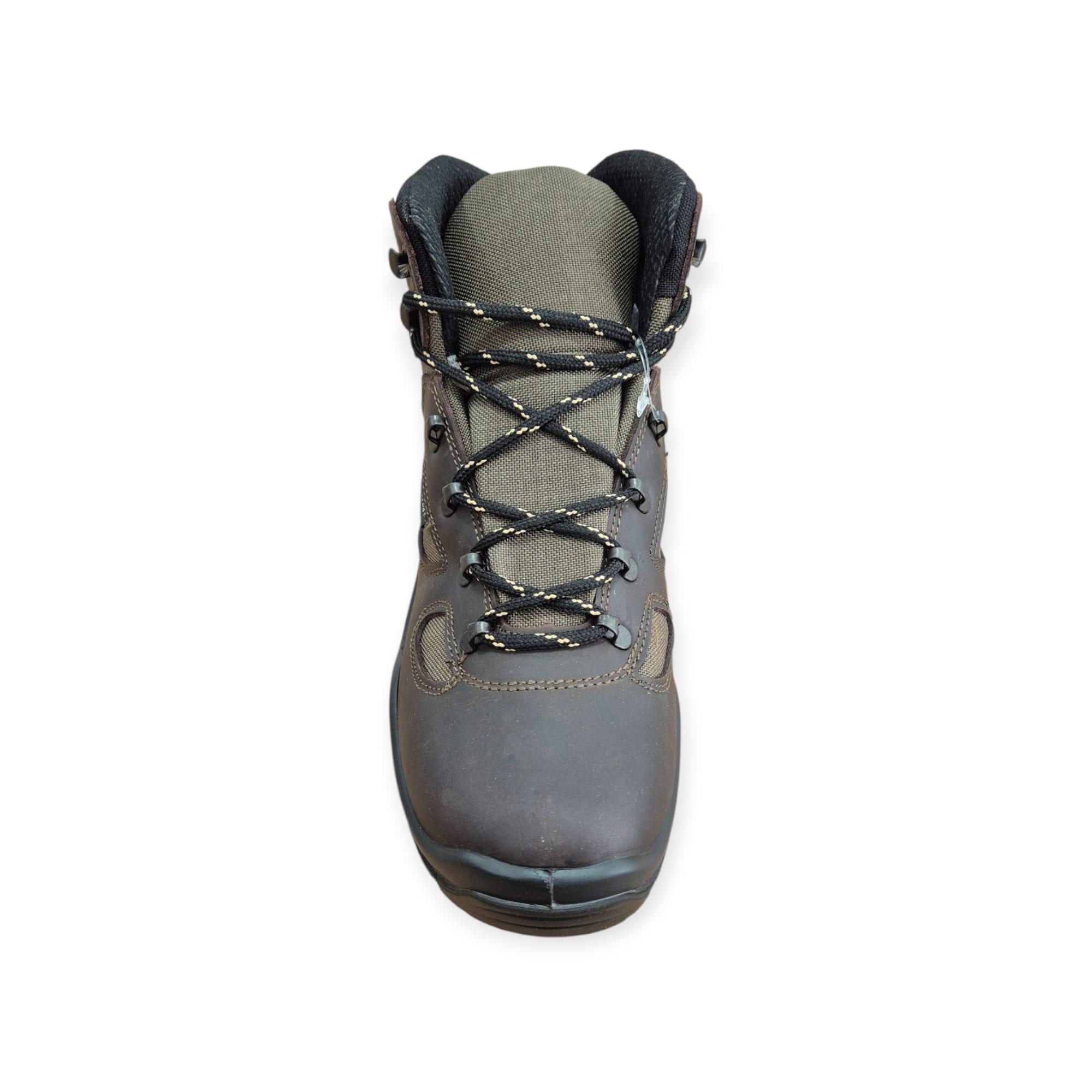 BOTA GR626 TREKKING ADULTO COURO ENCERADO -1DENSIDADE PU GRITEX CORDURA S.SYSTEM 3/5