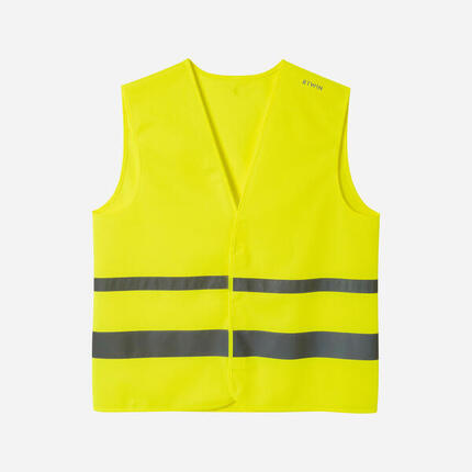Second Life - Kamizelka odblaskowa rowerowa Btwin Fluo PPE - Stan Doskonały