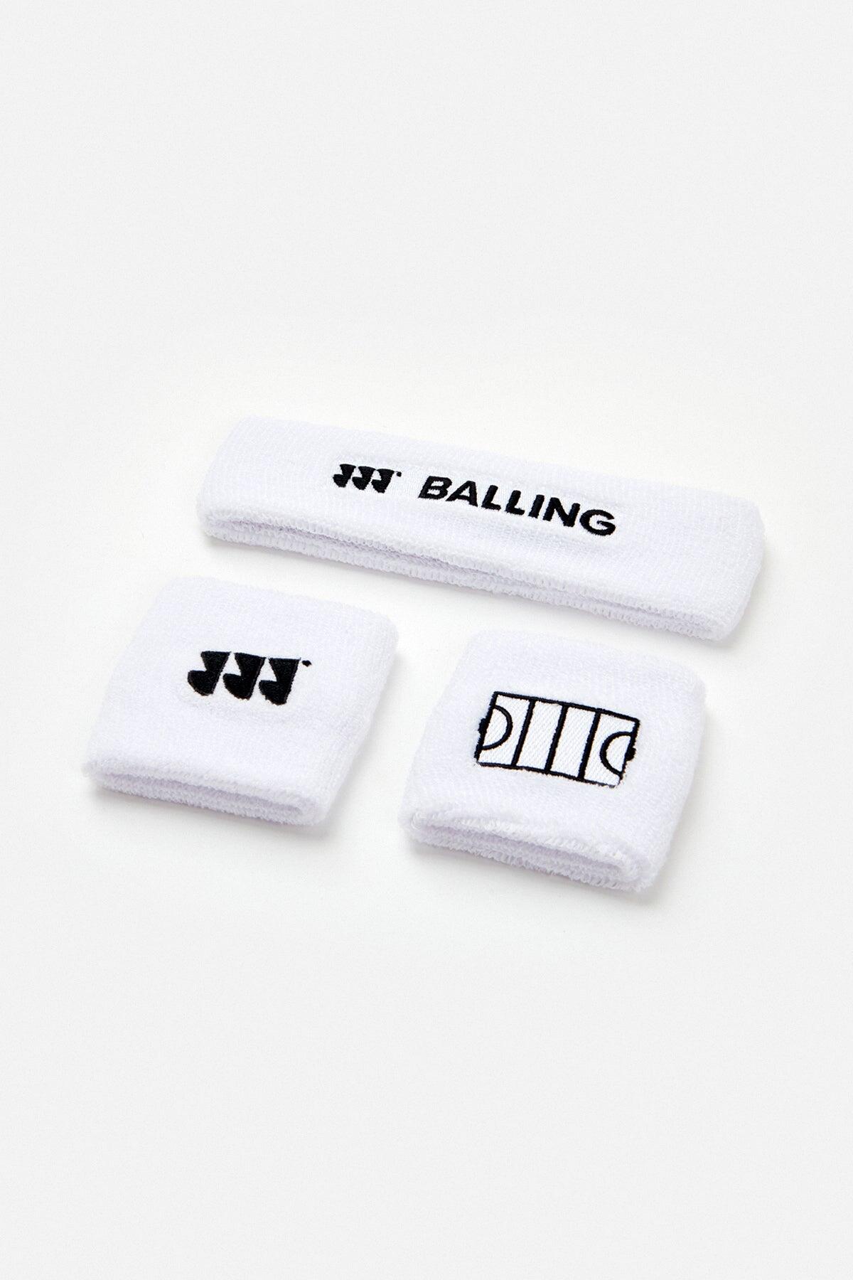 BALLING Sweatband Kit White