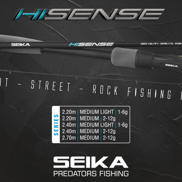 Canne SP1NNING Hisense 2,20 m 2-12 gr 2/2