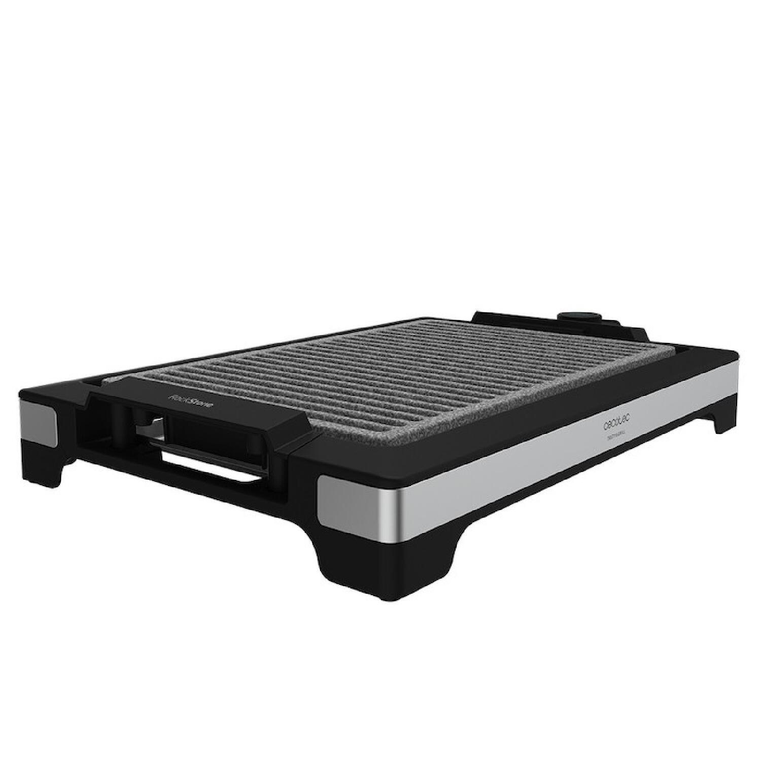Cecotec Plancha de asar eléctrica Tasty&Grill 2000 Inox LineStone. Potencia 2000 1/7