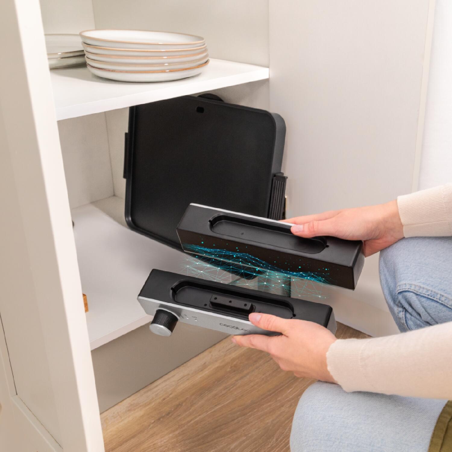 Cecotec Plancha de Asar Eléctrica con Piezas Magnéticas Desmontables Magnet 5/7