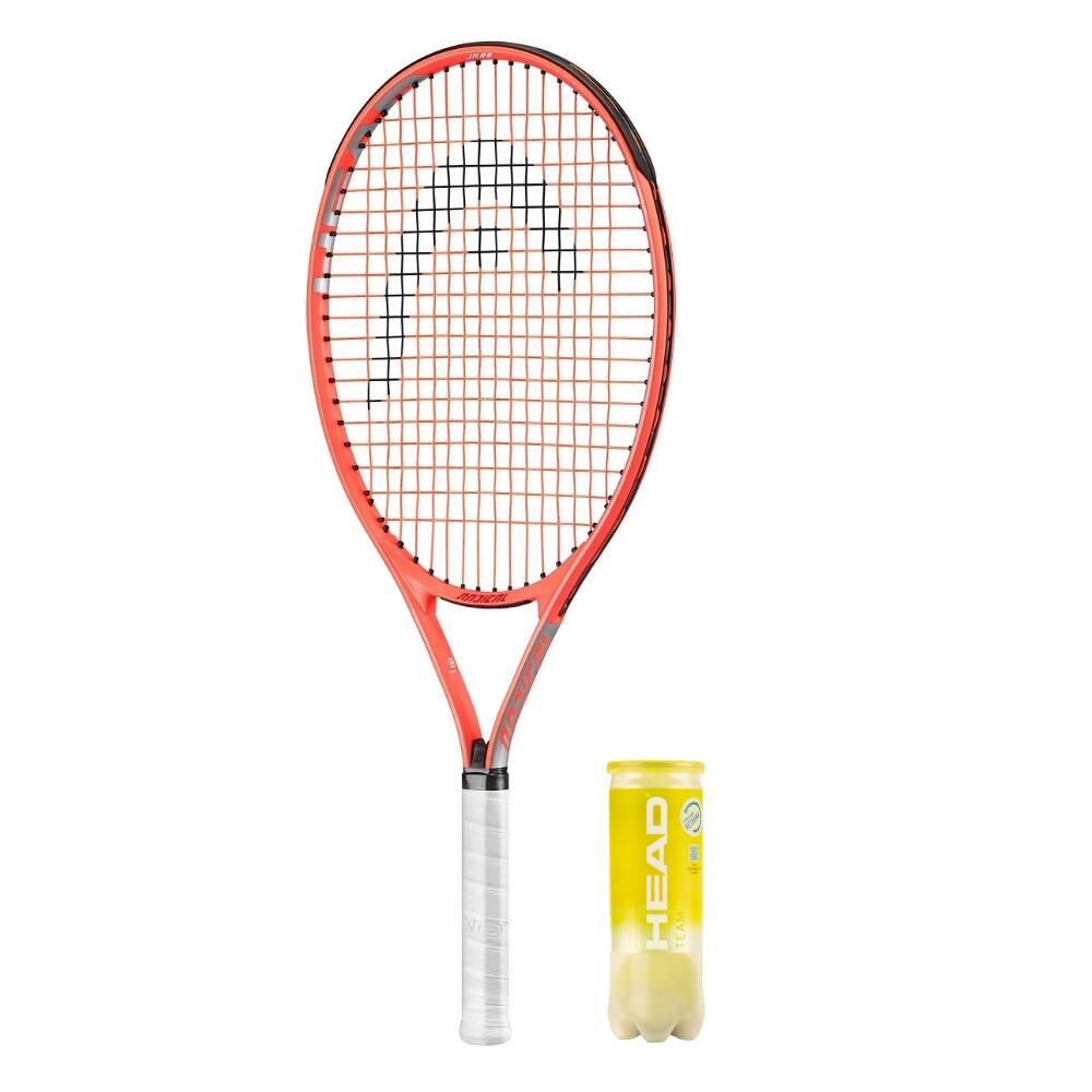 HEAD Head Radical 26" Junior Tennis Racket, Cover & 3 Tennis Balls