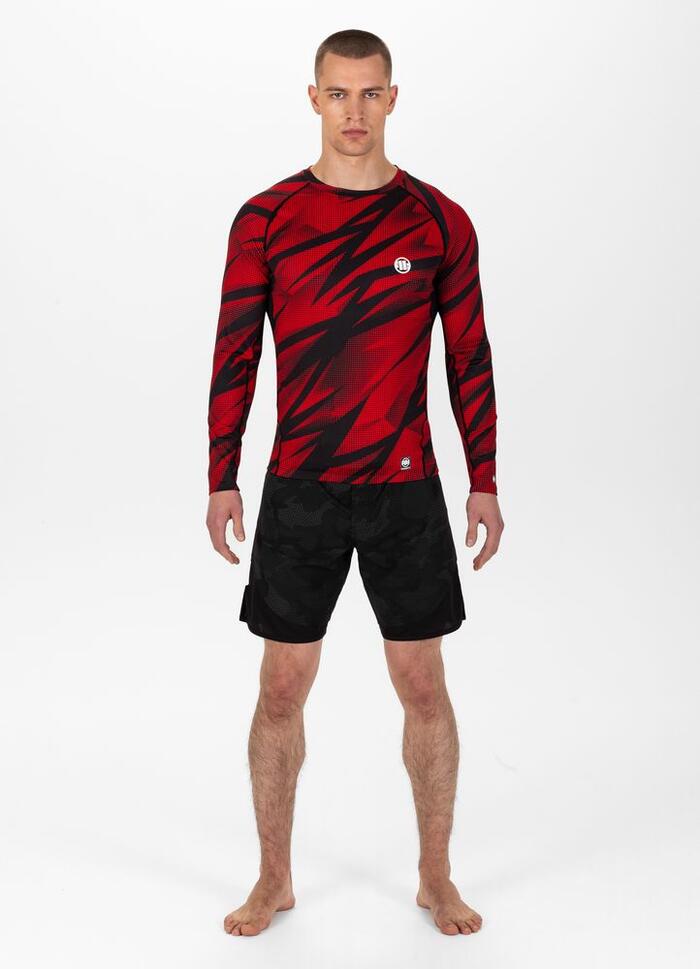 Longsleeve męski Pitbull Rashguard Dot Camo II
