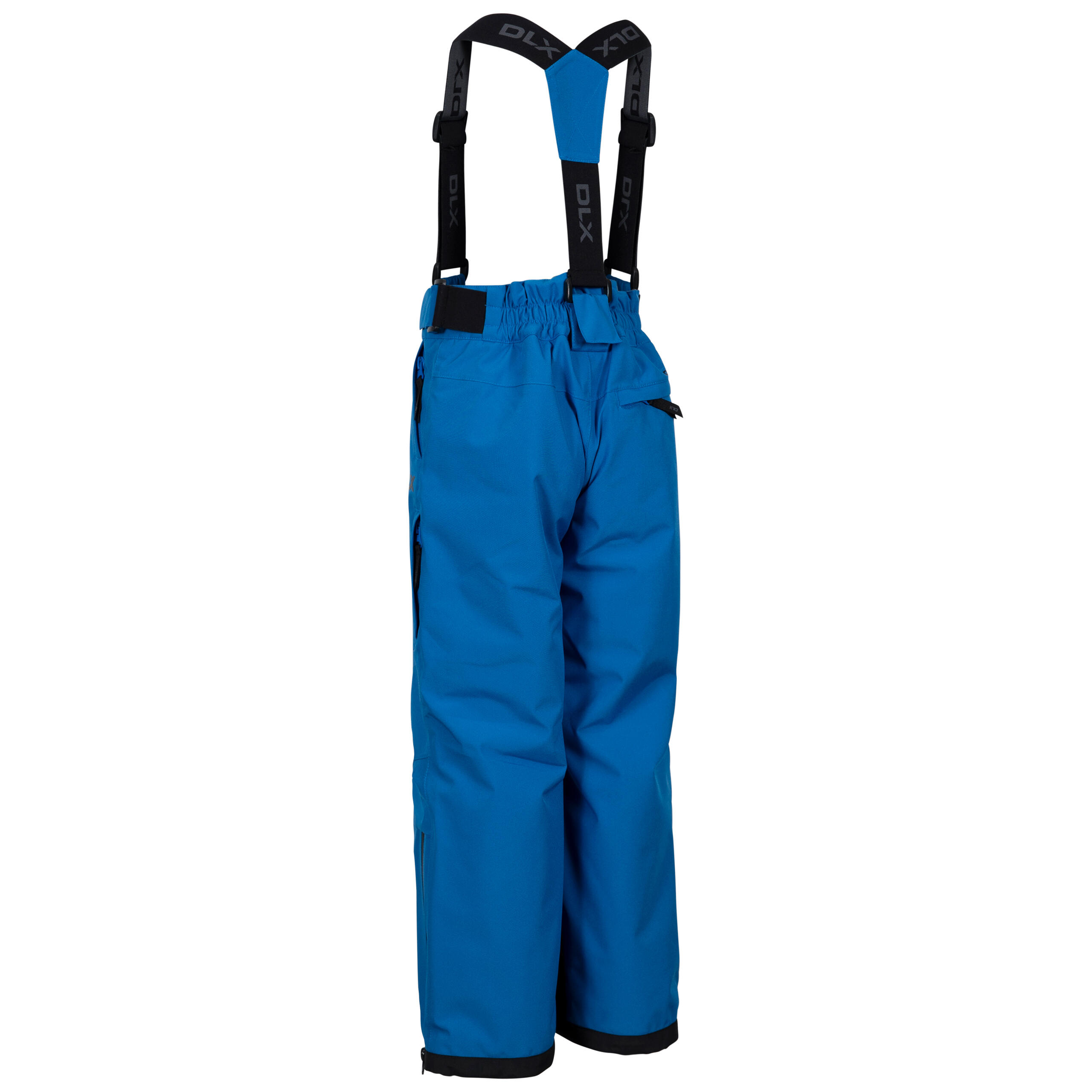 Kids Ski Trousers Stretch Waterproof Zipped Pockets Adjustable Braces - Benito 2/2