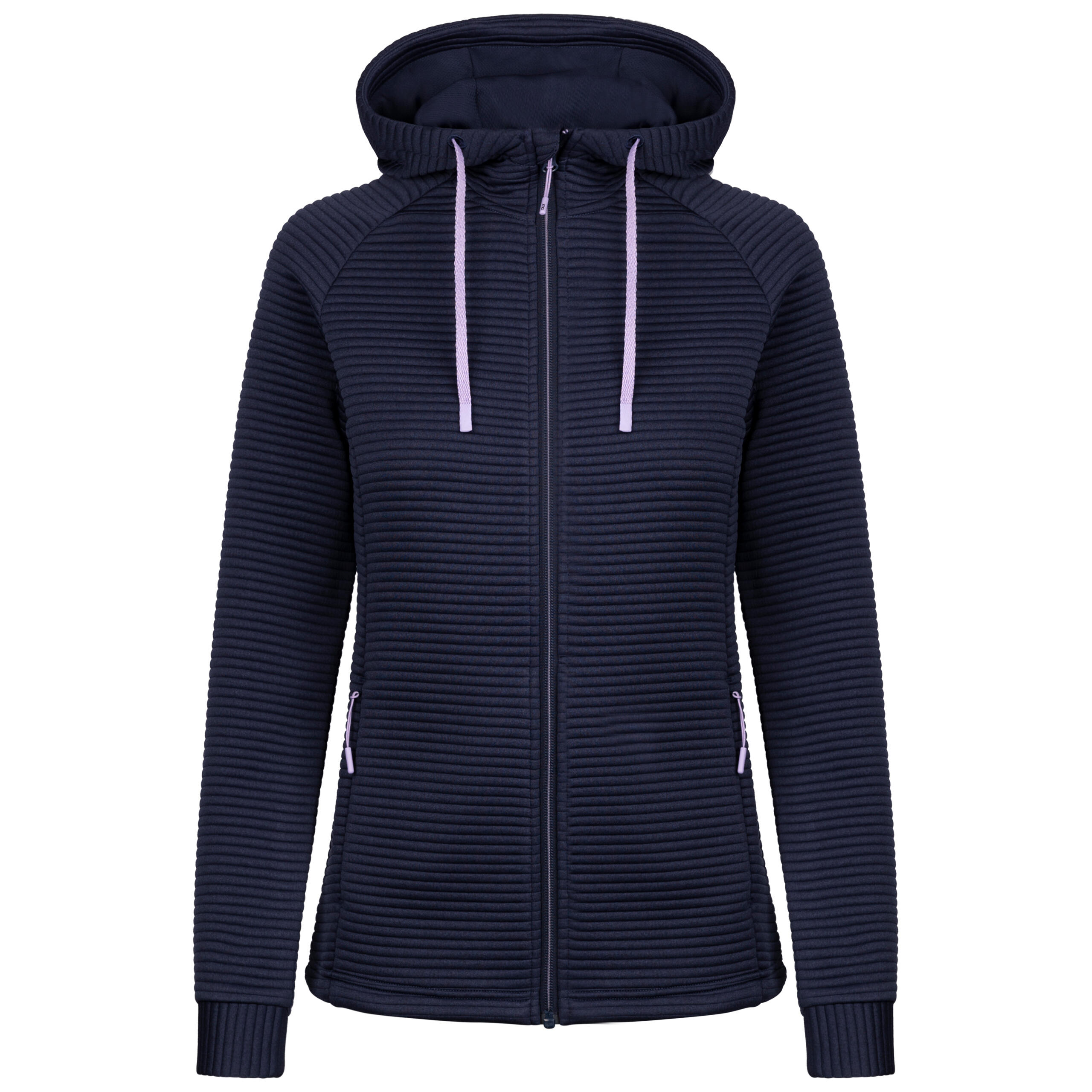 Dlx Lynsky - Dames Dlx damestop met capuchon gemêleerd marineblauw 1/2