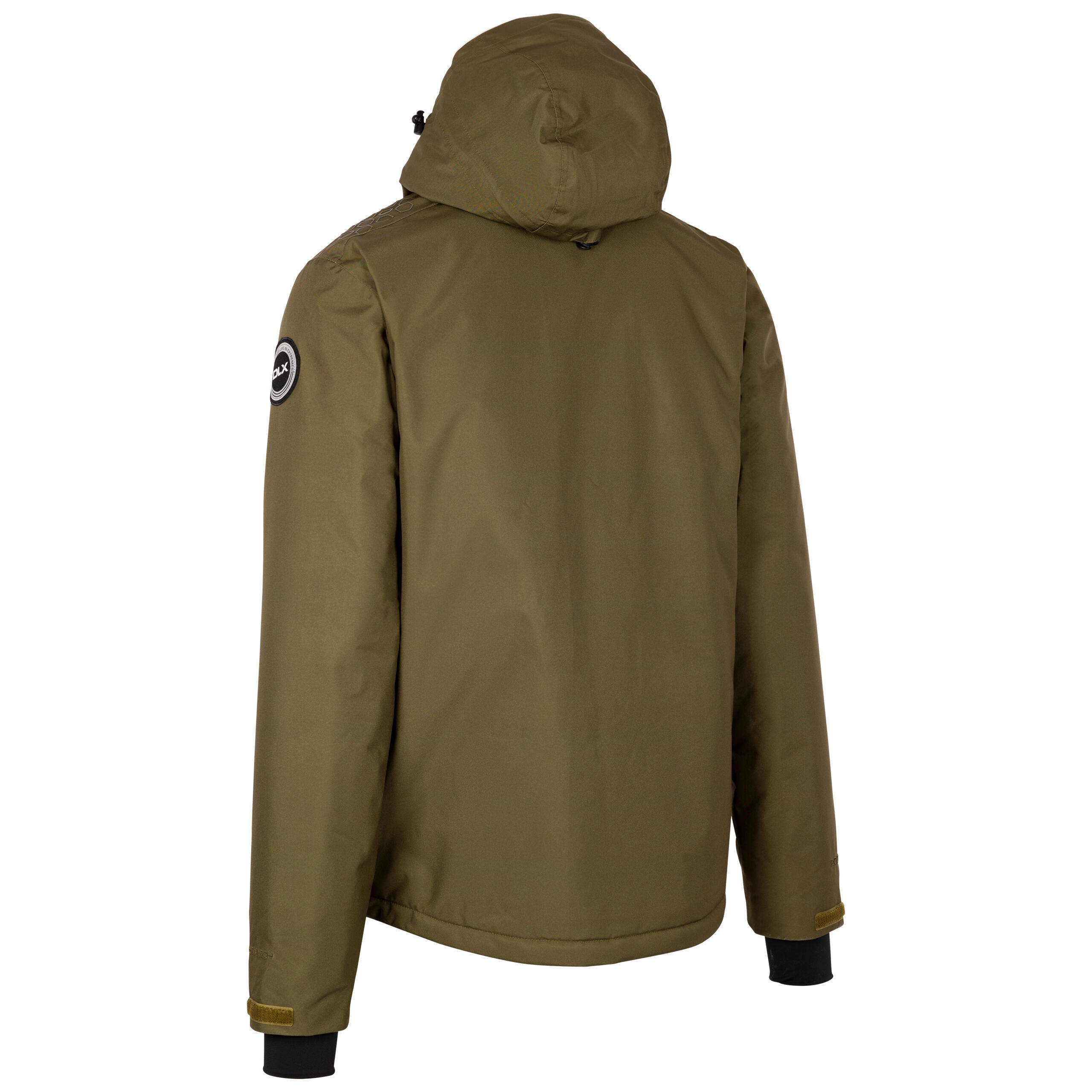 Mens Ski Jacket Zip Off Hooded Waterproof Wind Resistant Warm Coat Graham 2/2