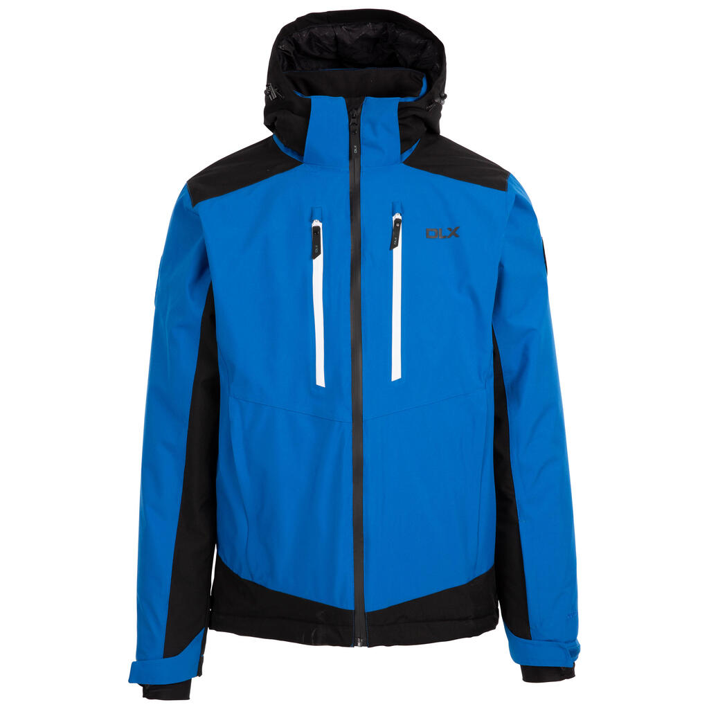 Men's Down Touch Filling Adjustable Zip Off Hood Ski Jacket - Matthews